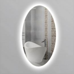 Зеркало в ванную с подсветкой Априка