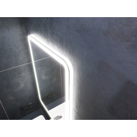 Зеркало для ванной с подсветкой Бельви 75х100 см